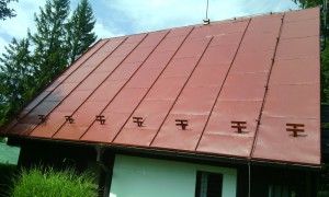 Tesam - Nátěr střechy Čeládná
